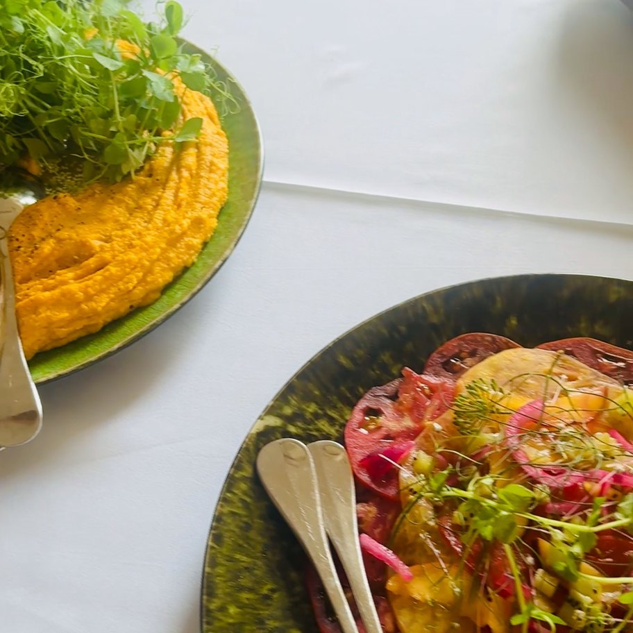 Assiette de légumes de saison